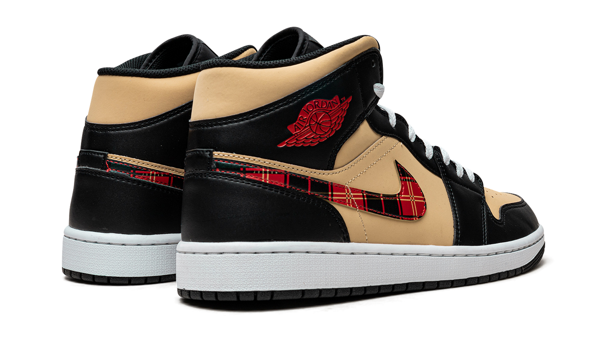 Nike Air Jordan 1 Mid SE "Tartan Swoosh" DZ5329 001