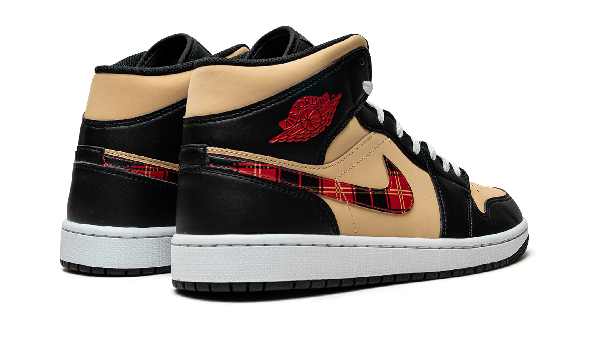 Nike Air Jordan 1 Mid SE "Tartan Swoosh" DZ5329 001