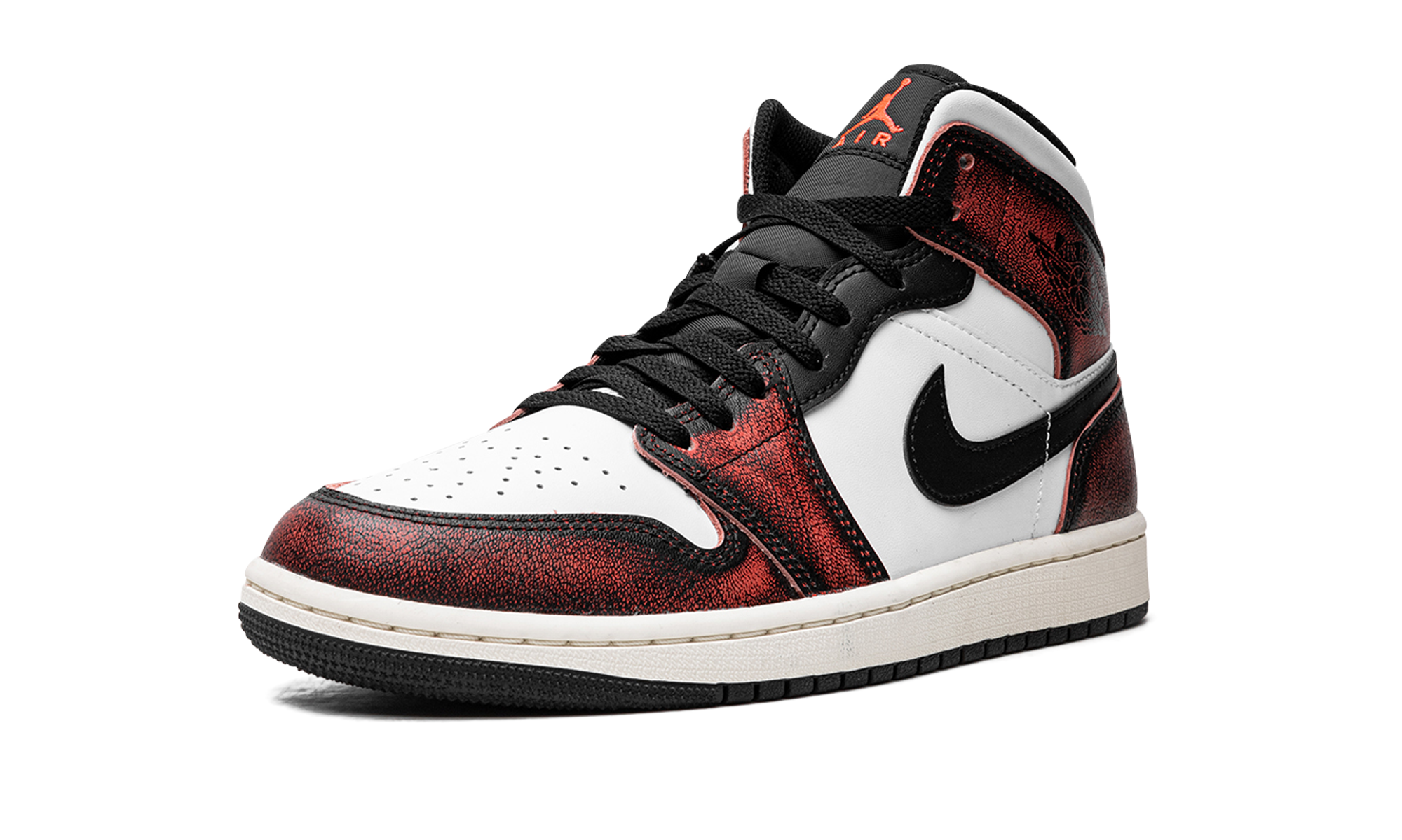 Nike Air Jordan 1 Mid SE "Wear-Away - Infrared" DV9565 006