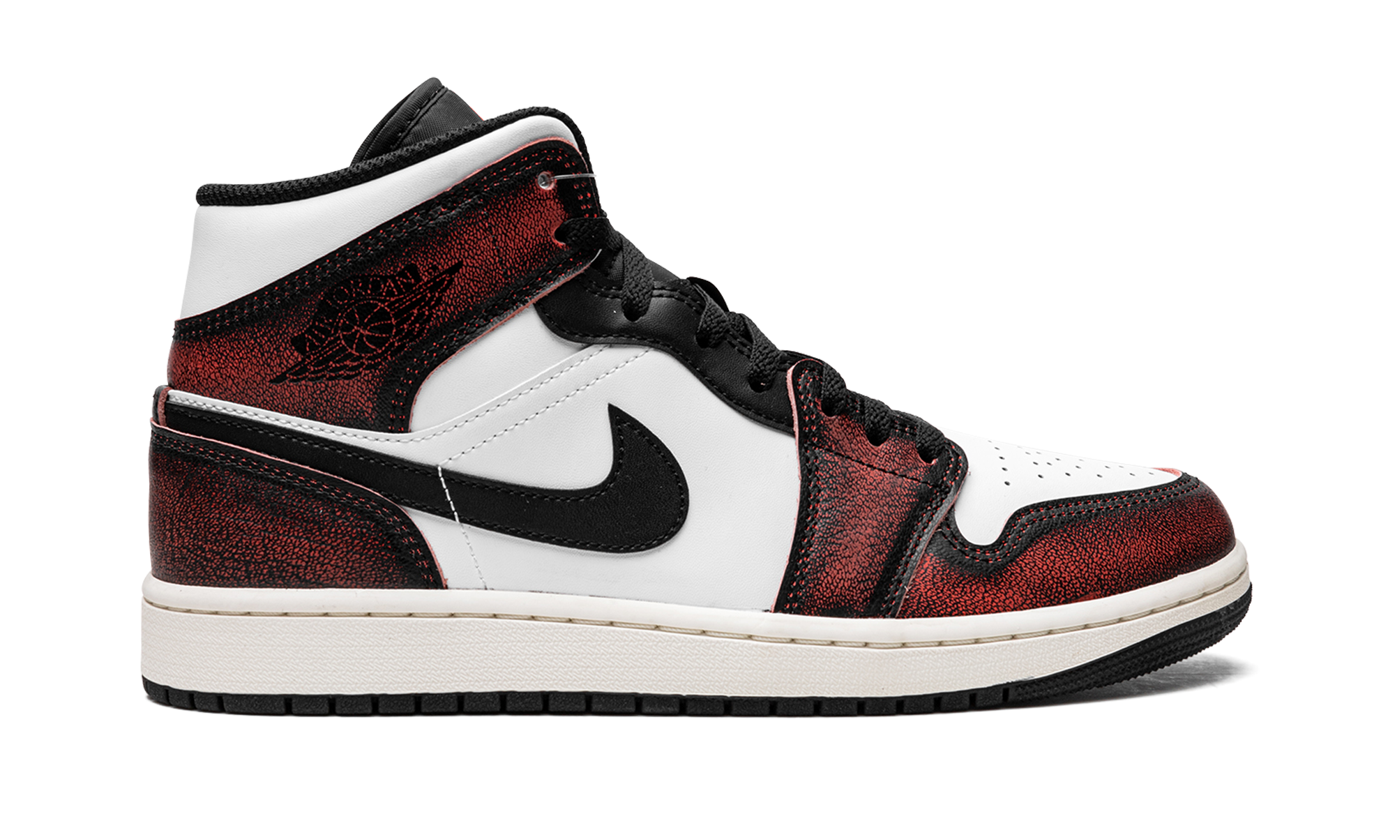 Nike Air Jordan 1 Mid SE "Wear-Away - Infrared" DV9565 006