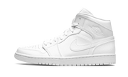 Nike Air Jordan 1 Mid "Triple White" 554724 130