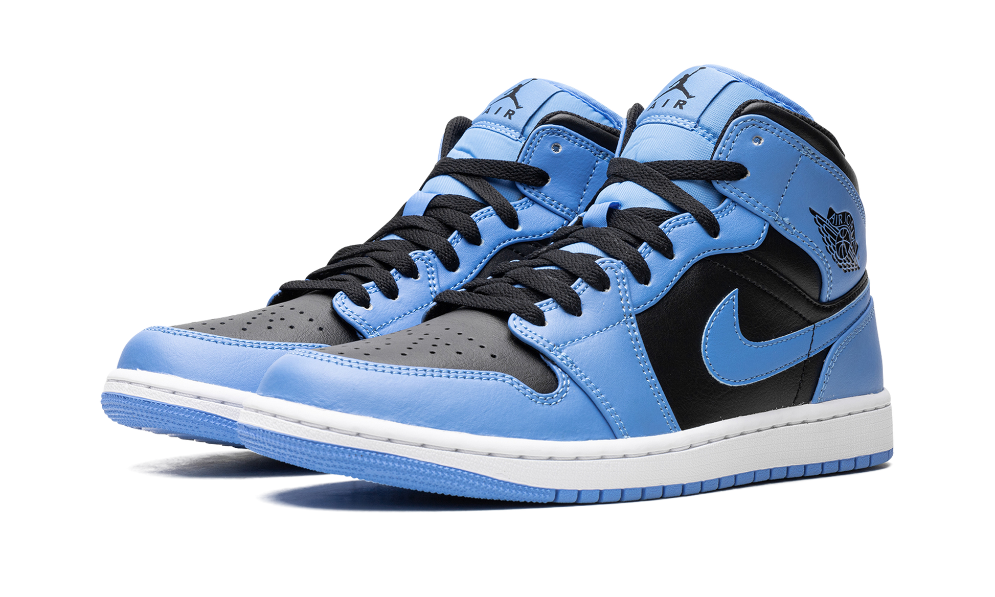 Nike Air Jordan 1 Mid "University Blue Black" DQ8426 401