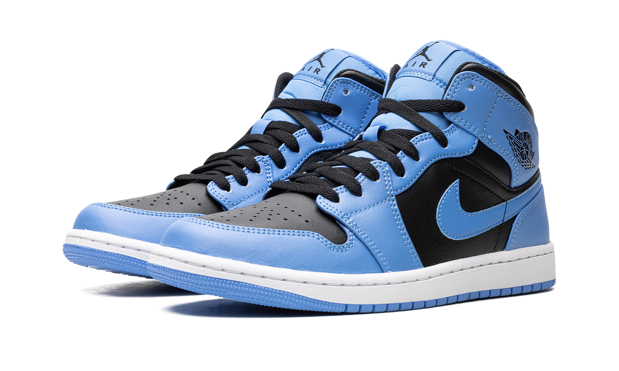 Nike Air Jordan 1 Mid "University Blue Black" DQ8426 401