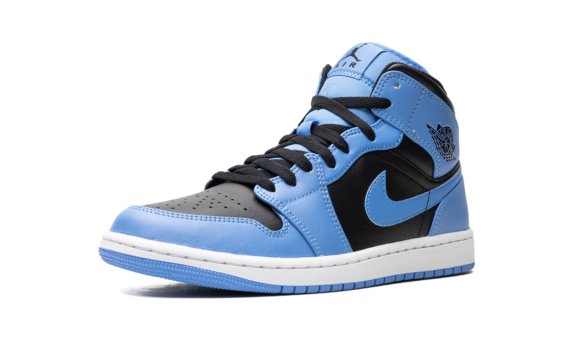 Nike Air Jordan 1 Mid "University Blue Black" DQ8426 401