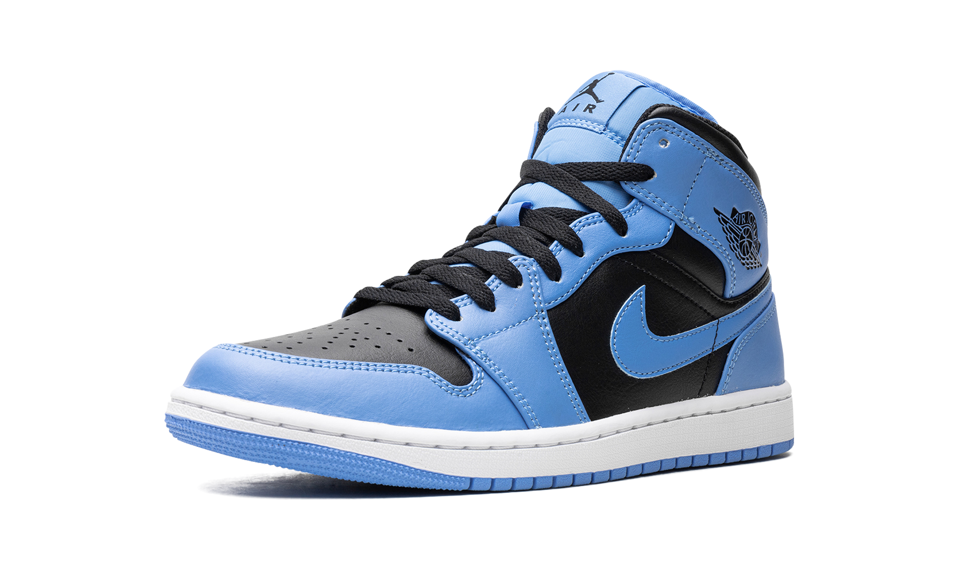 Nike Air Jordan 1 Mid "University Blue Black" DQ8426 401