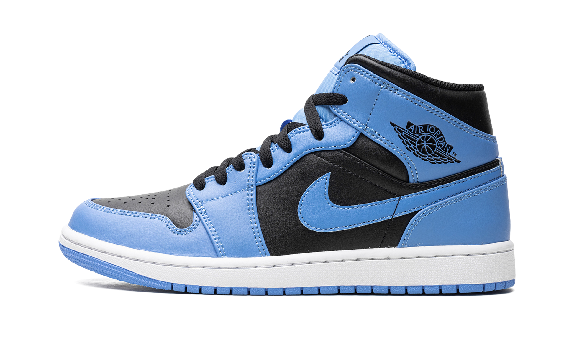 Nike Air Jordan 1 Mid "University Blue Black" DQ8426 401