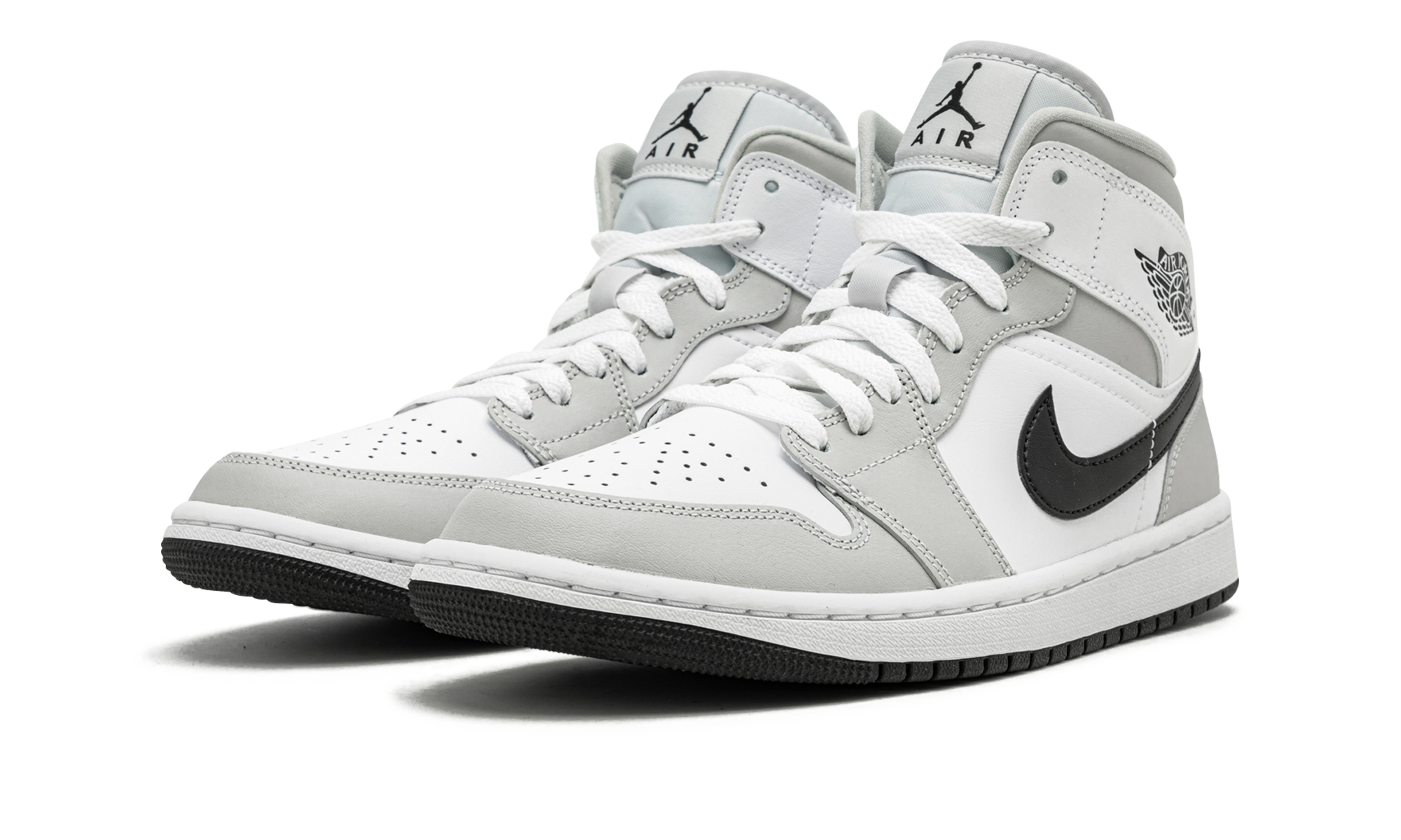 Nike AIR JORDAN 1 MID WMNS "Grey Fog" BQ6472 015