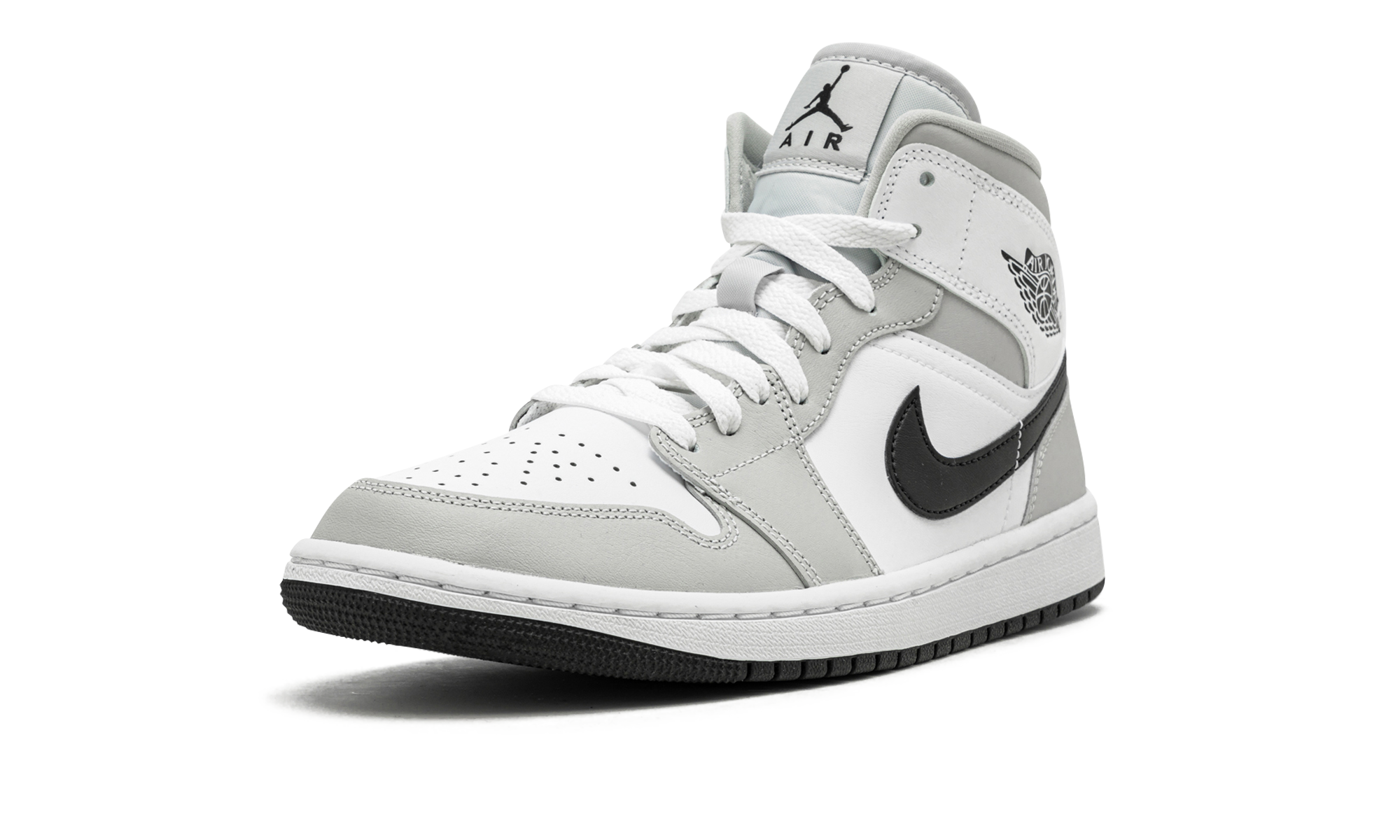 Nike AIR JORDAN 1 MID WMNS "Grey Fog" BQ6472 015