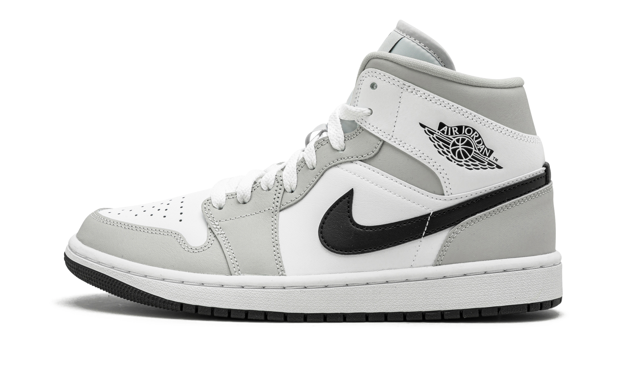 Nike AIR JORDAN 1 MID WMNS "Grey Fog" BQ6472 015