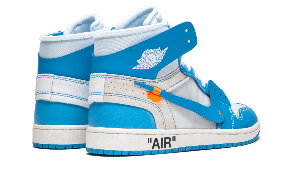 Nike Air Jordan 1 Retro High "Off White - UNC" AQ0818 148