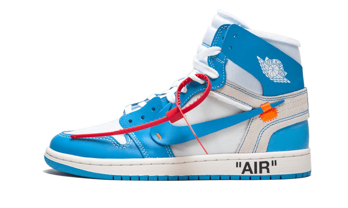 Nike Air Jordan 1 Retro High "Off White - UNC" AQ0818 148