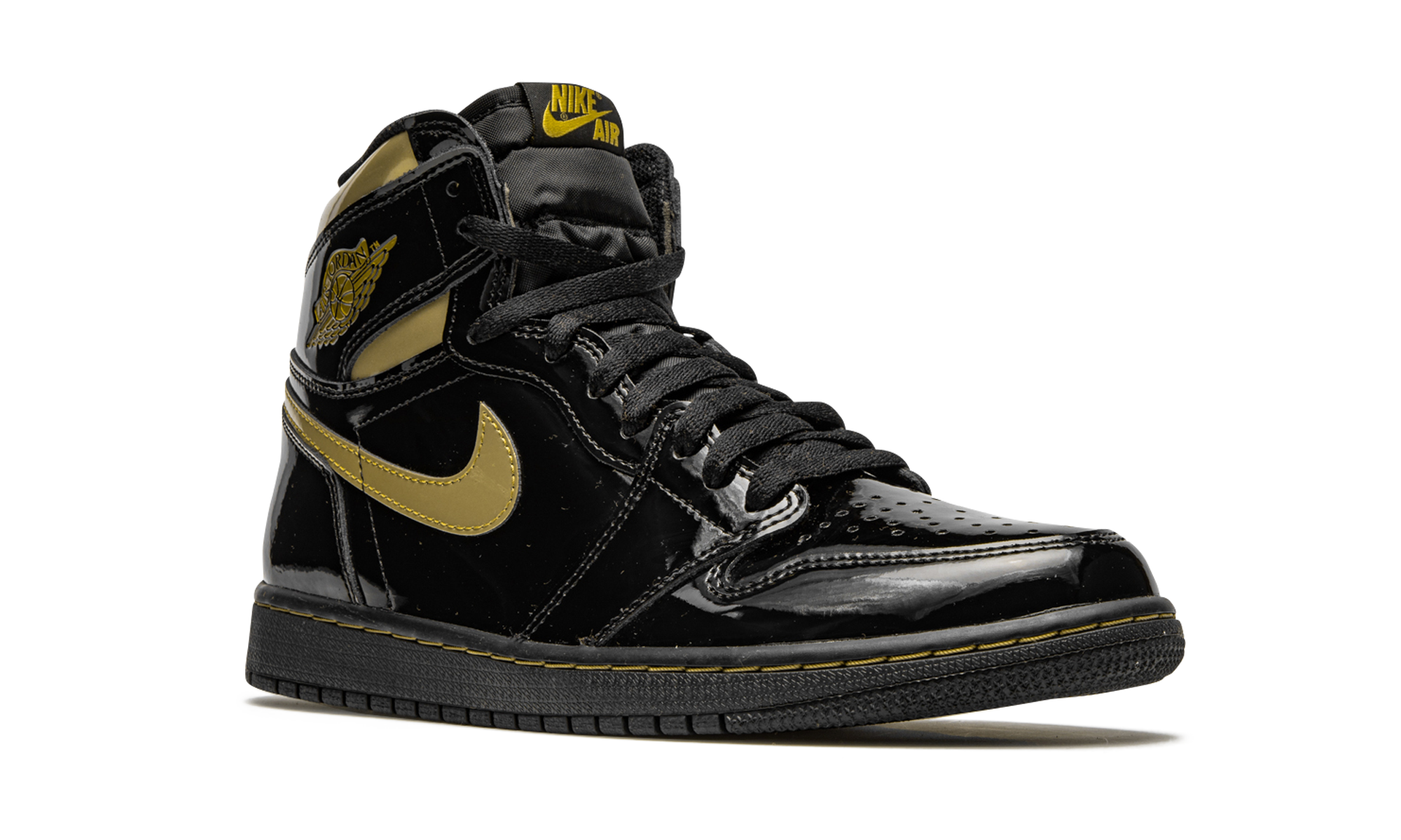 Nike Air Jordan 1 Retro High OG "Black Metallic Gold" 555088 032