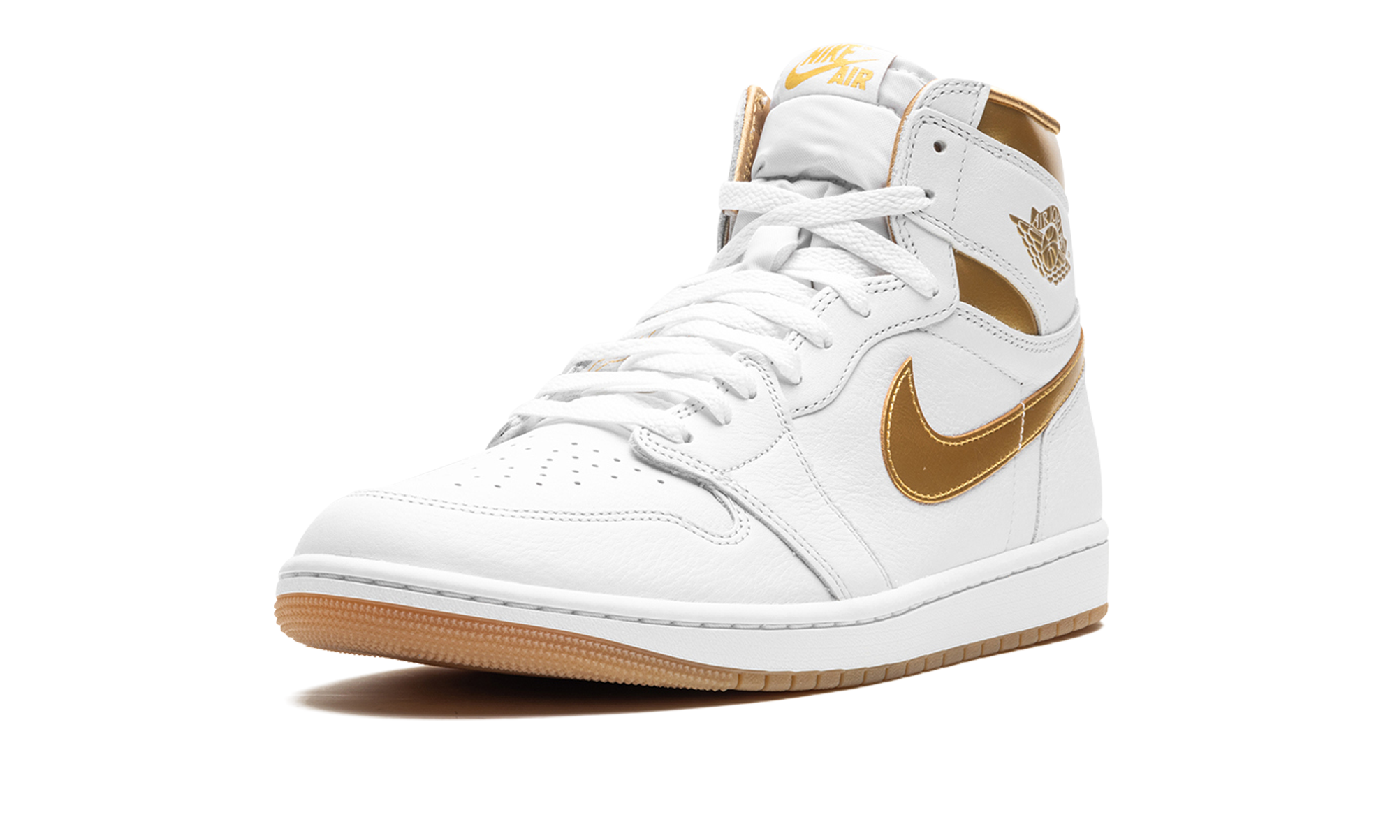 Nike AIR JORDAN 1 RETRO HIGH OG WMNS "Metallic Gold" FD2596 107