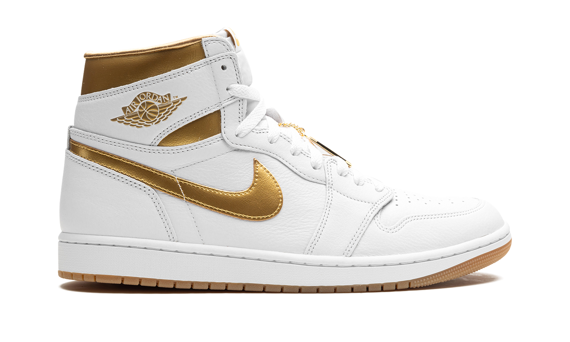 Nike AIR JORDAN 1 RETRO HIGH OG WMNS "Metallic Gold" FD2596 107
