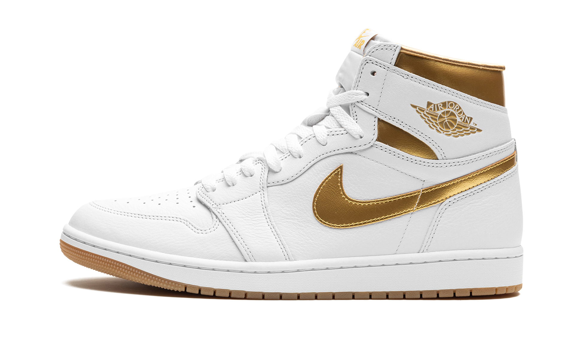 Nike AIR JORDAN 1 RETRO HIGH OG WMNS "Metallic Gold" FD2596 107