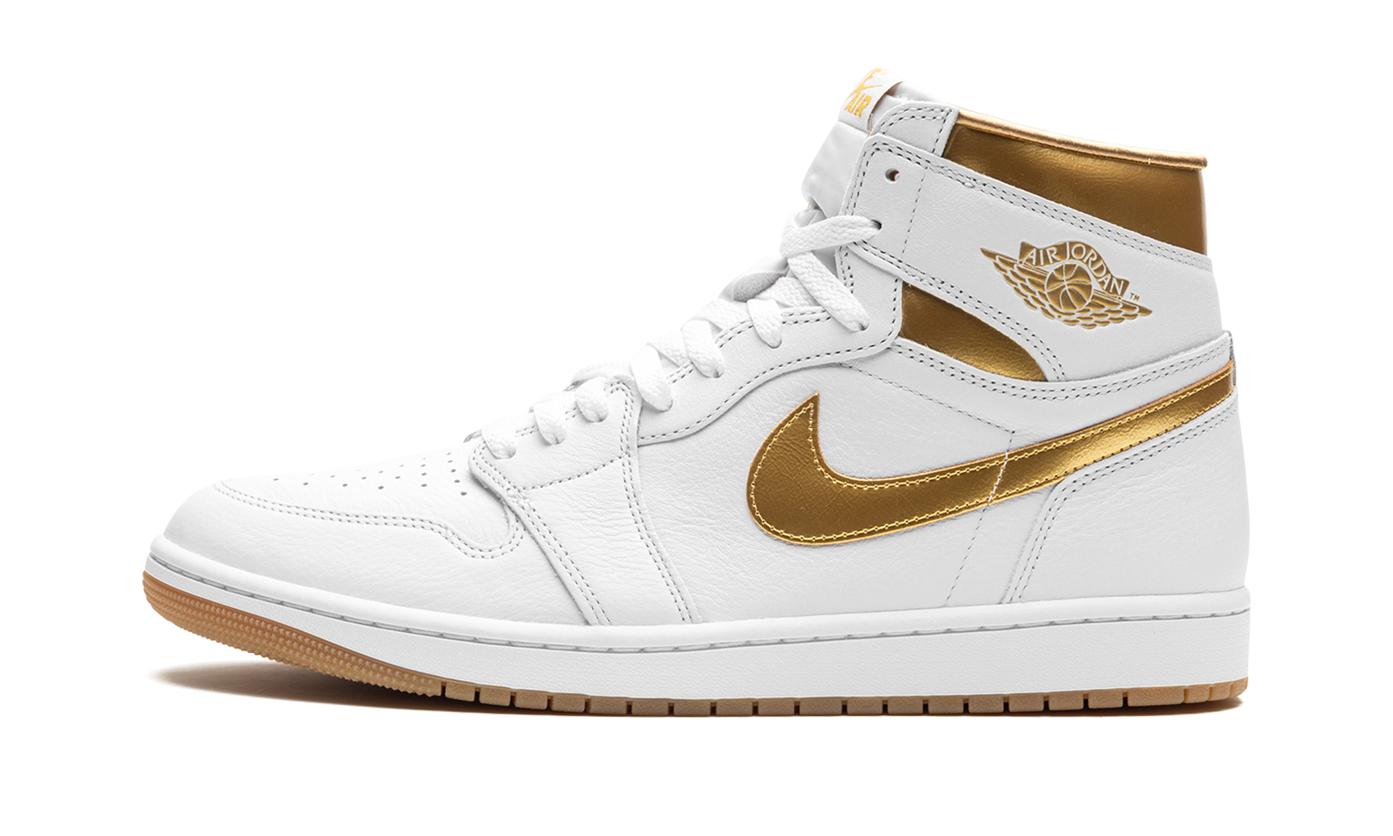 Nike AIR JORDAN 1 RETRO HIGH OG WMNS "Metallic Gold" FD2596 107