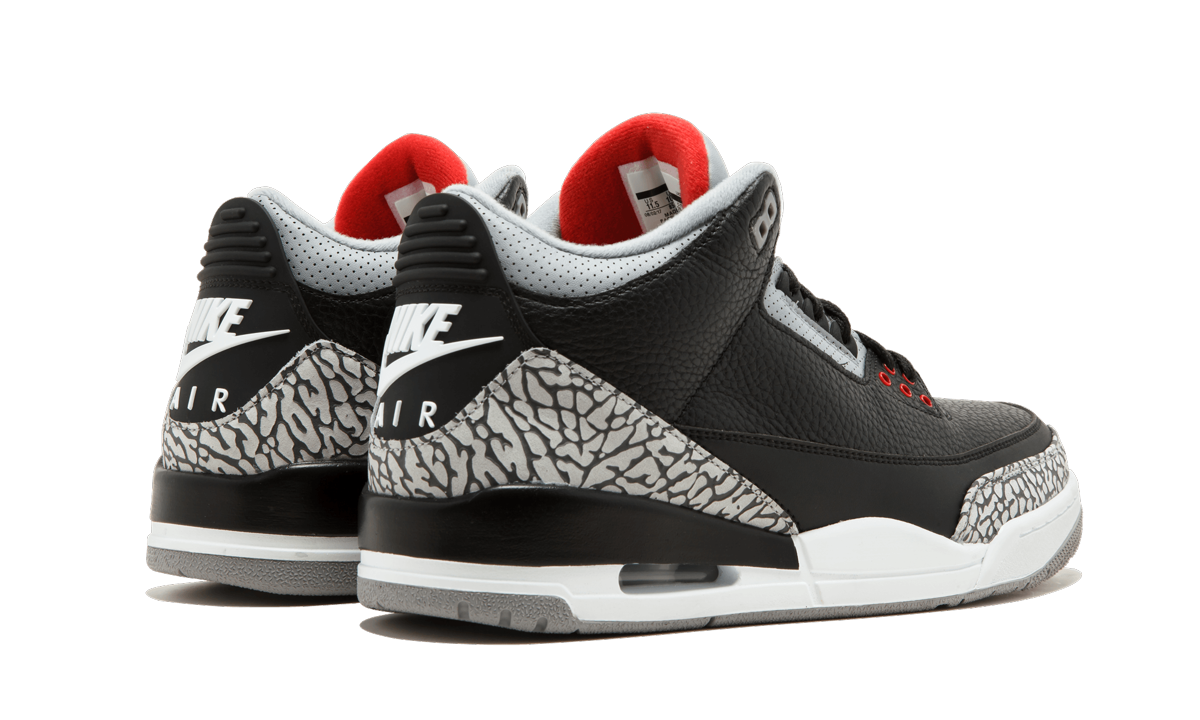 Nike Air Jordan 3 Retro OG "Black Cement" 854262 001