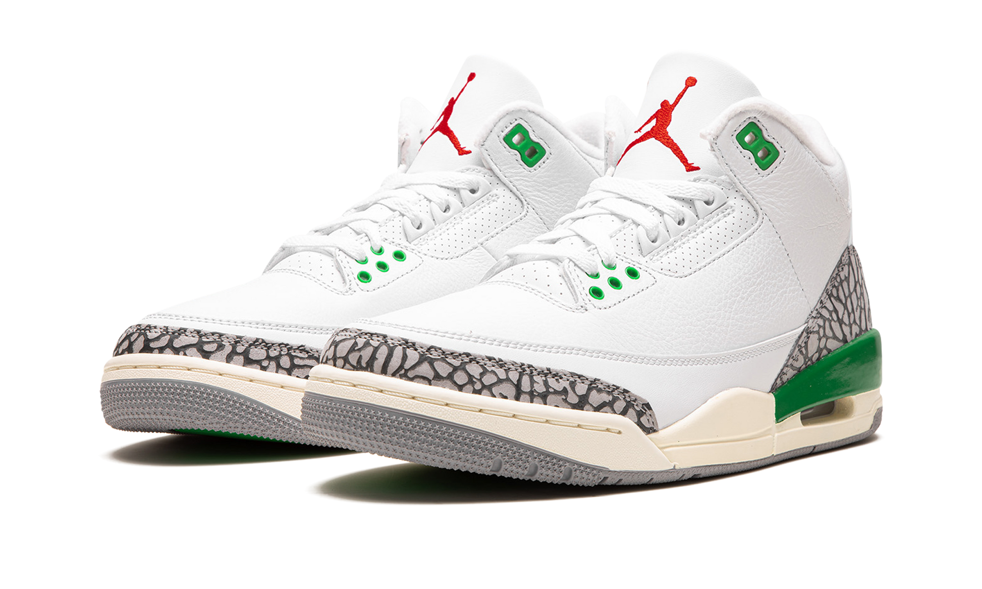 Nike AIR JORDAN 3 WMNS "Lucky Green" CK9246 136