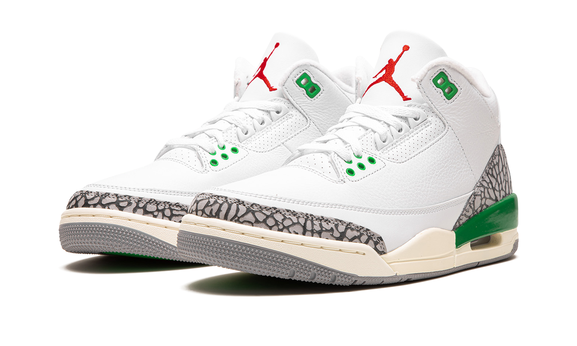 Nike AIR JORDAN 3 WMNS "Lucky Green" CK9246 136