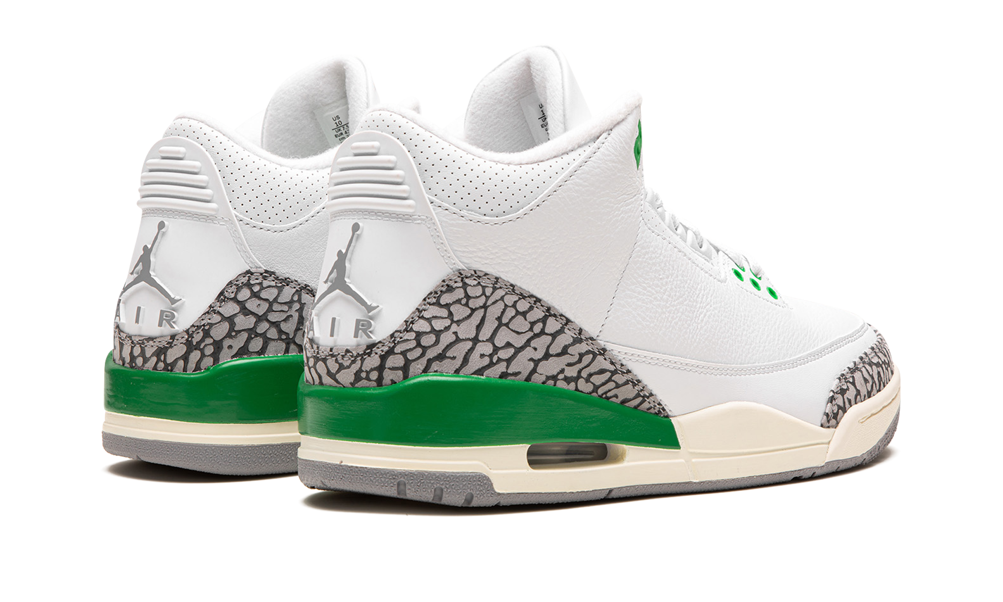 Nike AIR JORDAN 3 WMNS "Lucky Green" CK9246 136