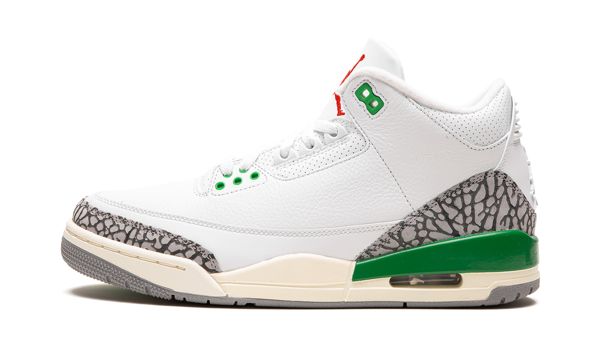 Nike AIR JORDAN 3 WMNS "Lucky Green" CK9246 136