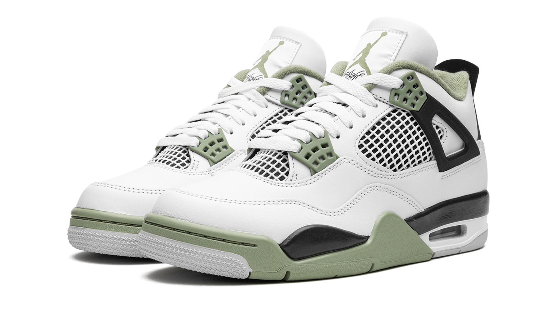 Nike Air Jordan 4 Retro WMNS "Seafoam Oil Green" AQ9129 103