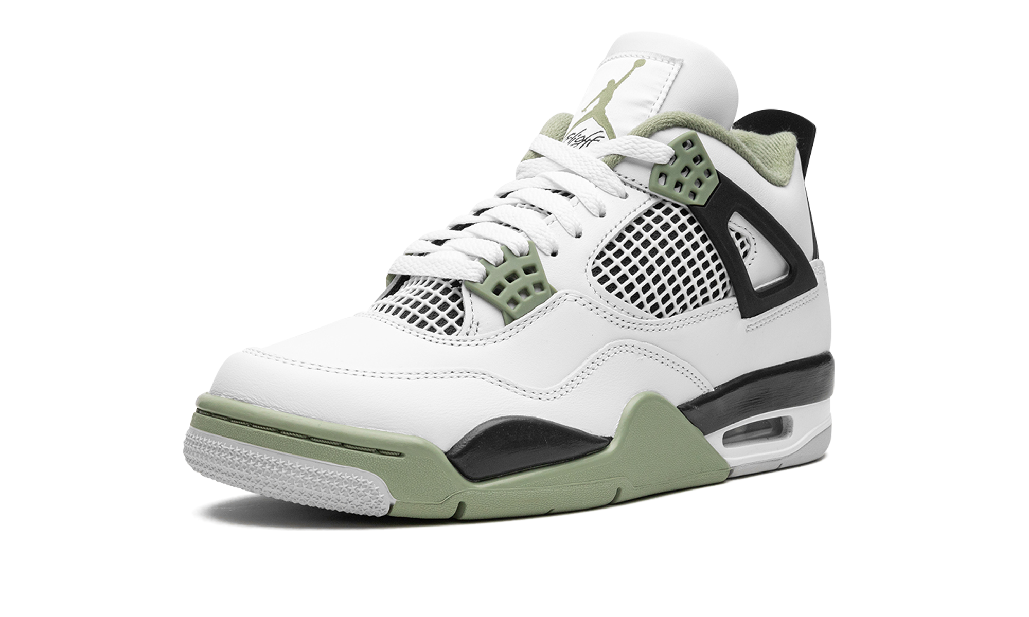 Nike Air Jordan 4 Retro WMNS "Seafoam Oil Green" AQ9129 103