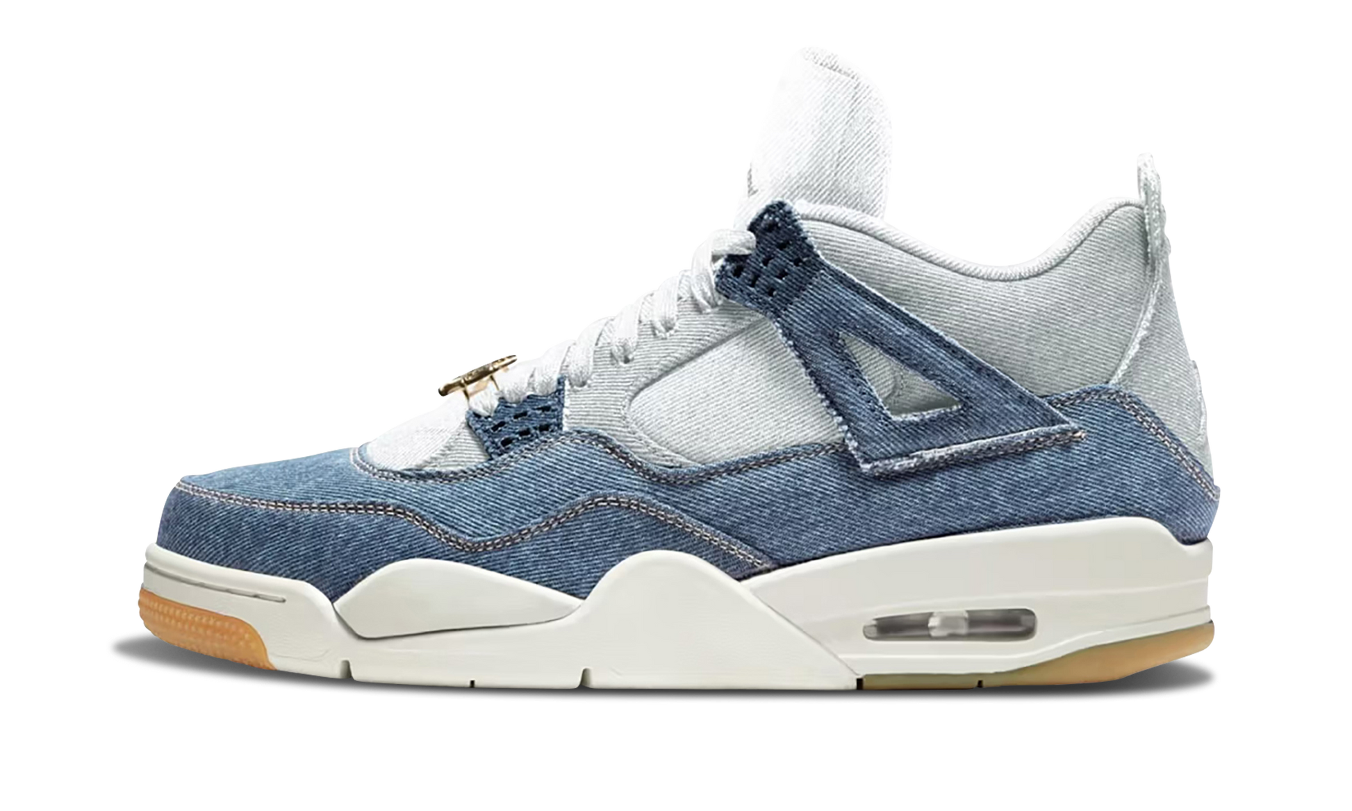 Nike Air Jordan 4 WMNS "Denim - Worn Blue" IB6716 100