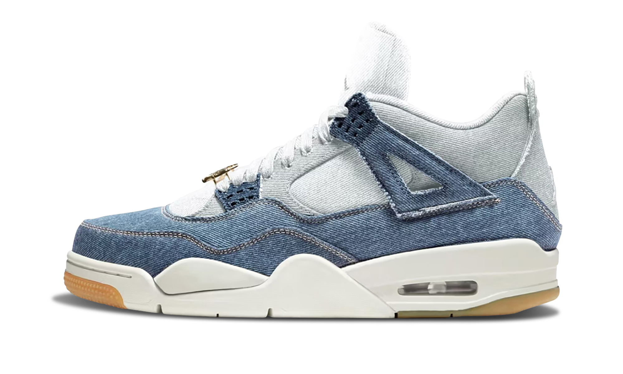 Nike Air Jordan 4 WMNS "Denim - Worn Blue" IB6716 100