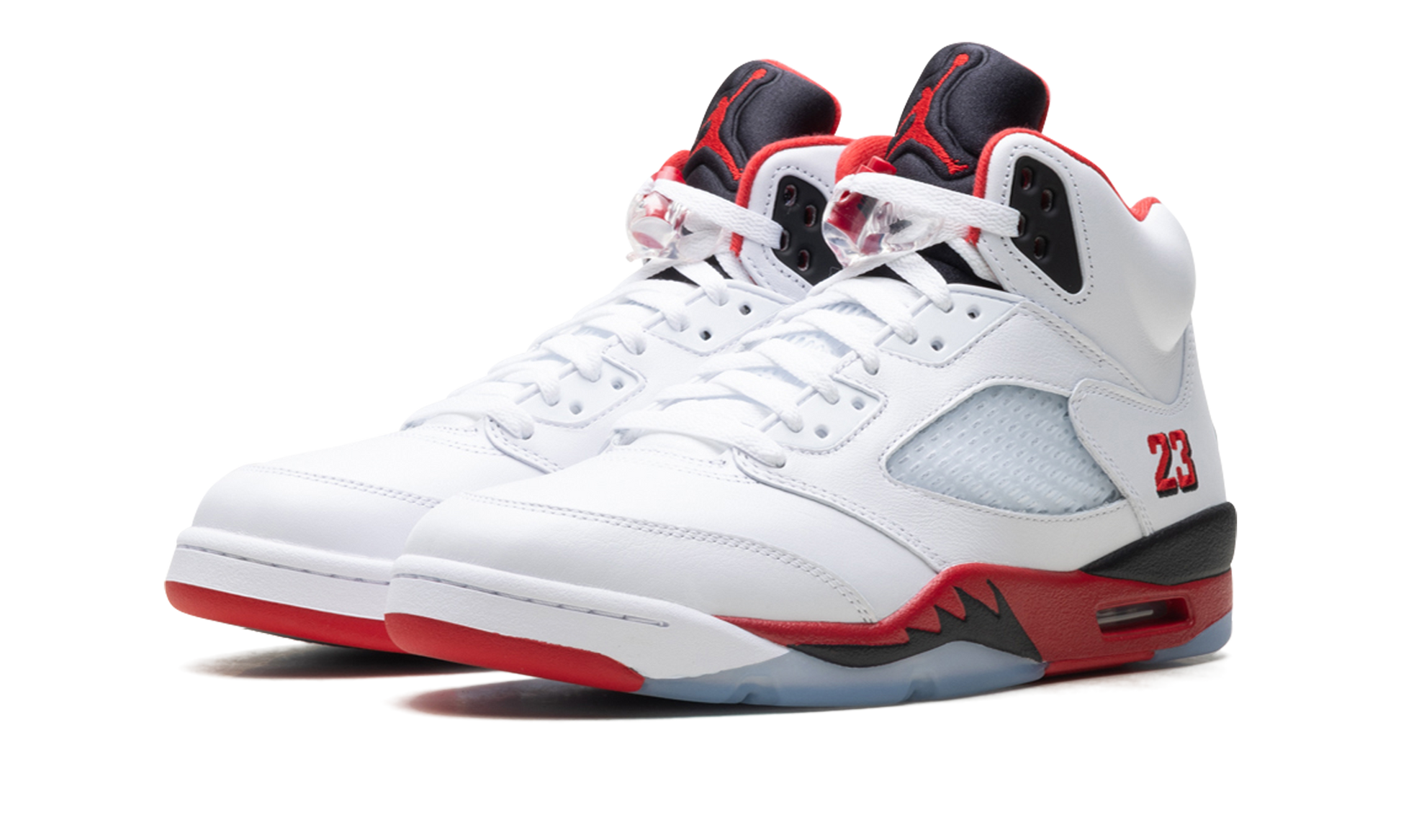 Nike Air Jordan 5 "Fire Red - Black Tongue (2025)" HQ7978 101
