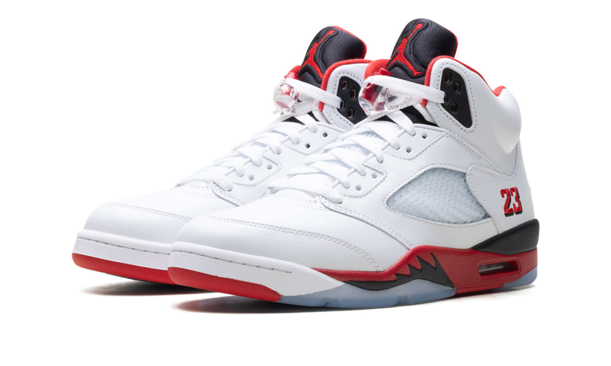 Nike Air Jordan 5 "Fire Red - Black Tongue (2025)" HQ7978 101