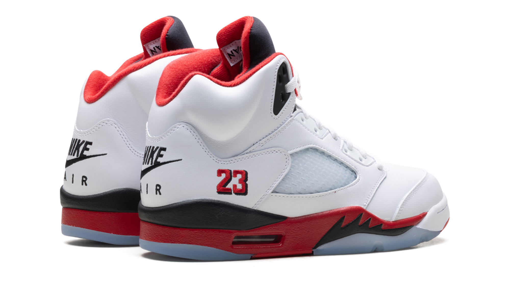 Nike Air Jordan 5 "Fire Red - Black Tongue (2025)" HQ7978 101