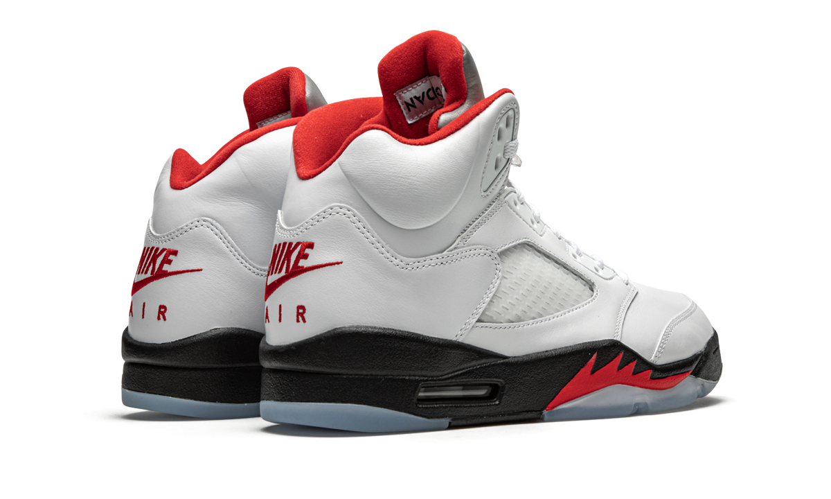 Nike Air Jordan 5 Retro "Fire Red Silver Tongue 2020" DA1911 102