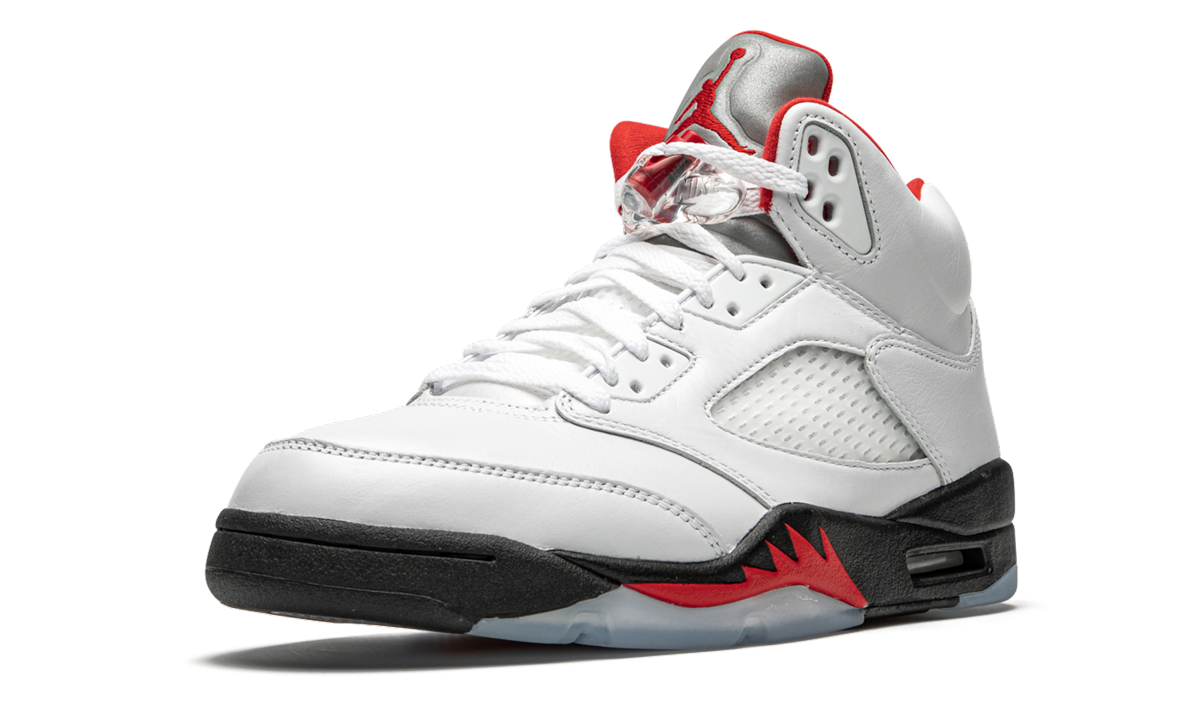 Nike Air Jordan 5 Retro "Fire Red Silver Tongue 2020" DA1911 102