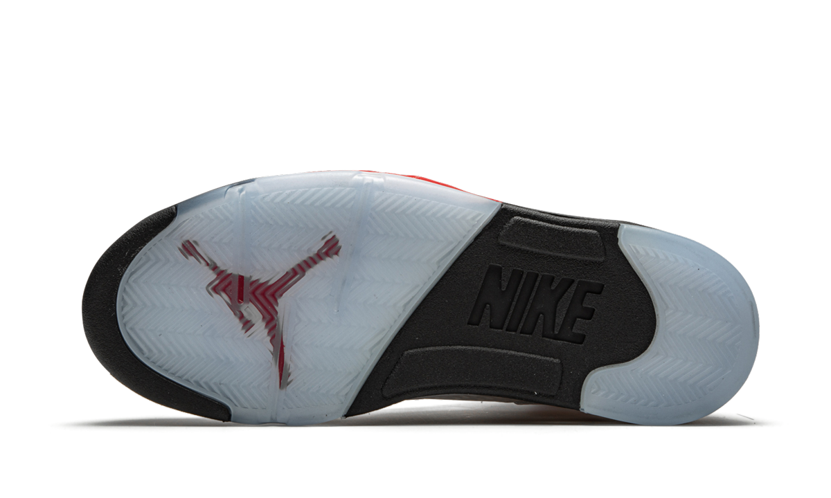 Nike Air Jordan 5 Retro "Fire Red Silver Tongue 2020" DA1911 102