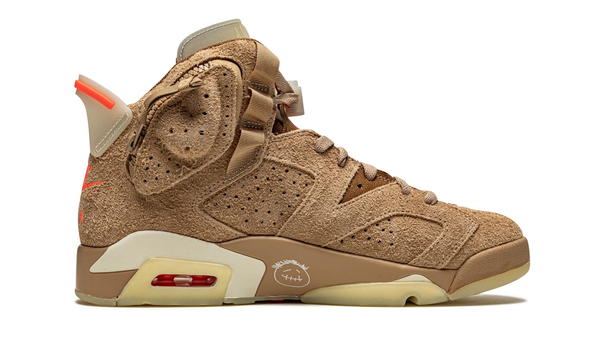 Nike Air Jordan 6 Retro "Travis Scott - British Khaki" DH0690 200