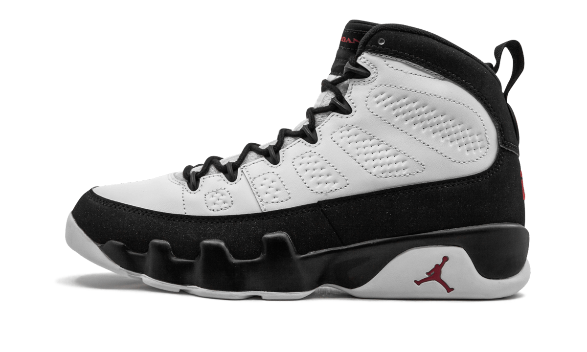 Nike Air Jordan 9 Retro "White Black Red 2016 Release" 302370 112