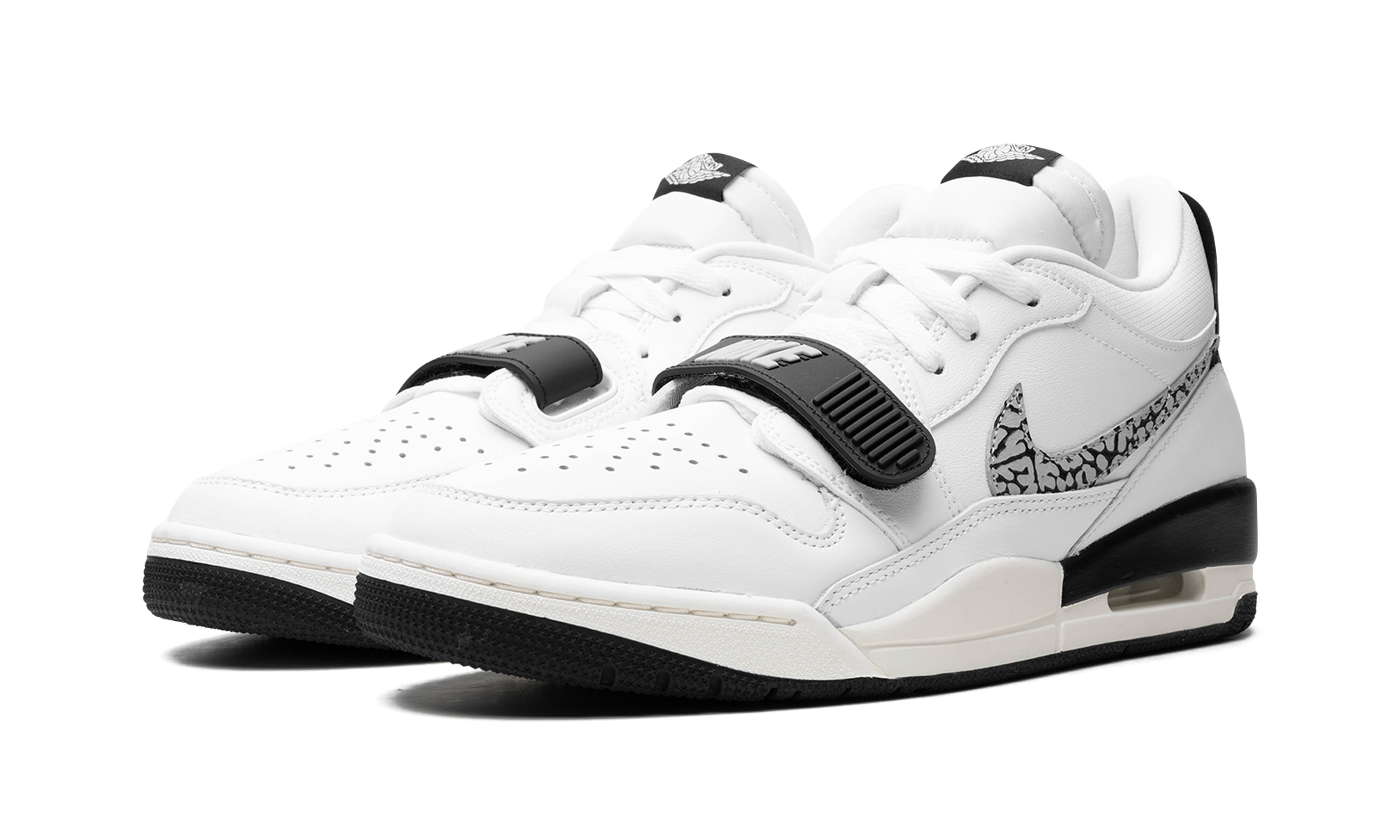 Nike Air Jordan Legacy 312 Low "White Black Elephant Swoosh" CD7069 110