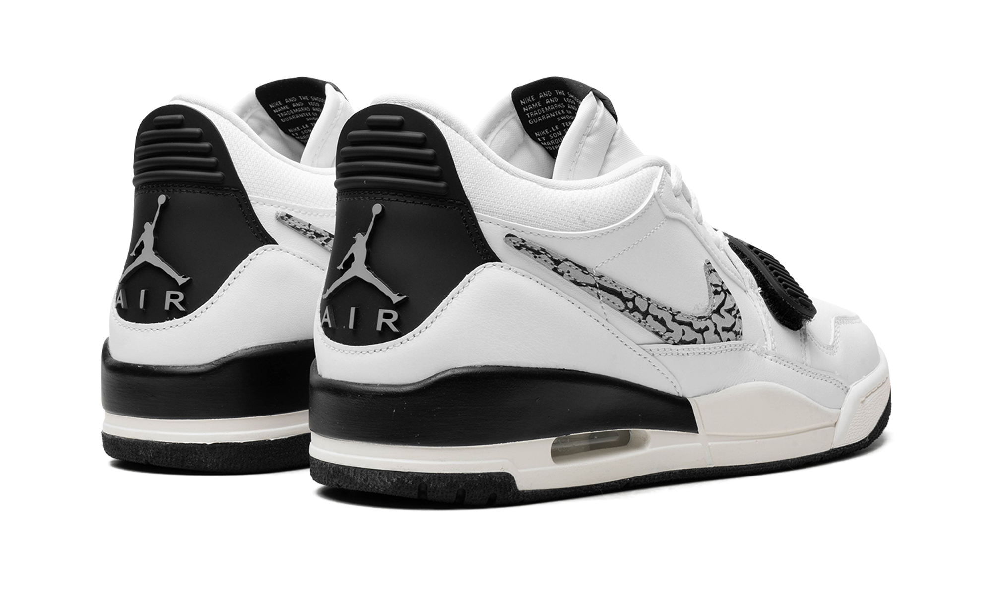 Nike Air Jordan Legacy 312 Low "White Black Elephant Swoosh" CD7069 110