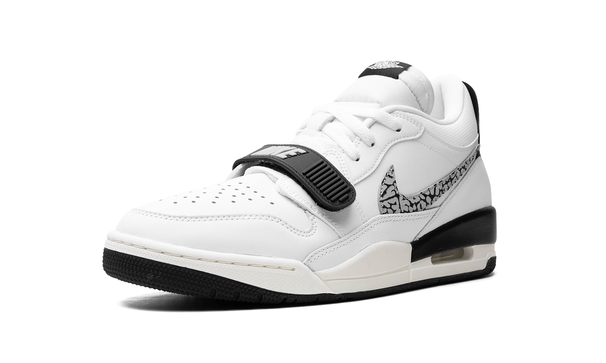 Nike Air Jordan Legacy 312 Low "White Black Elephant Swoosh" CD7069 110