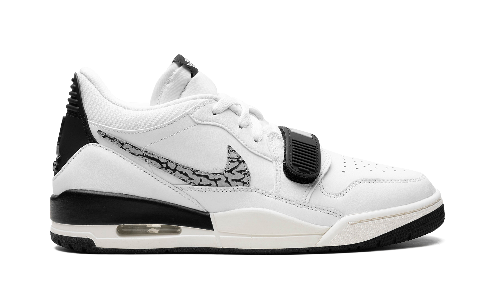 Nike Air Jordan Legacy 312 Low "White Black Elephant Swoosh" CD7069 110