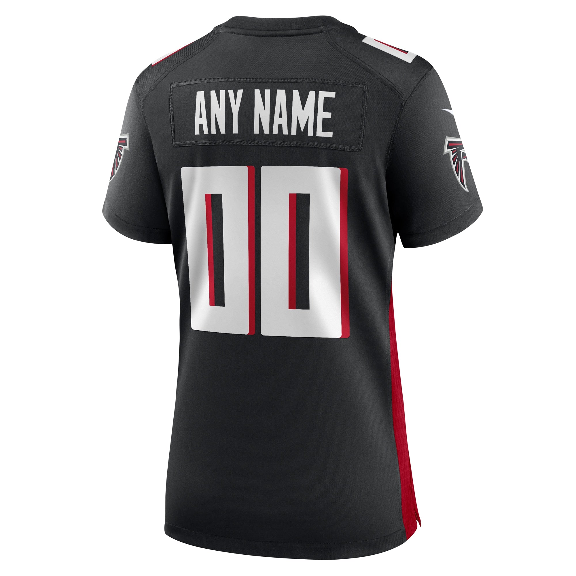 Nike Atlanta Falcons Women's Custom Game Jersey - Black