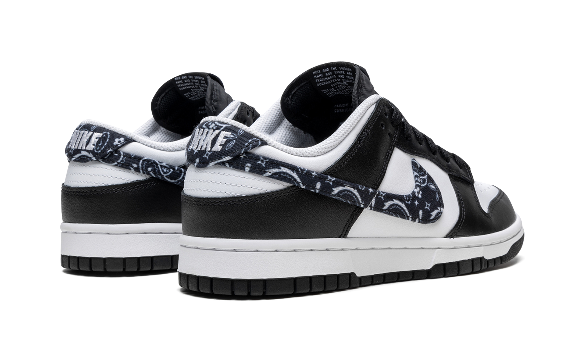 Nike DUNK LO ESS MNS WMNS "Black Paisley" DH4401 100