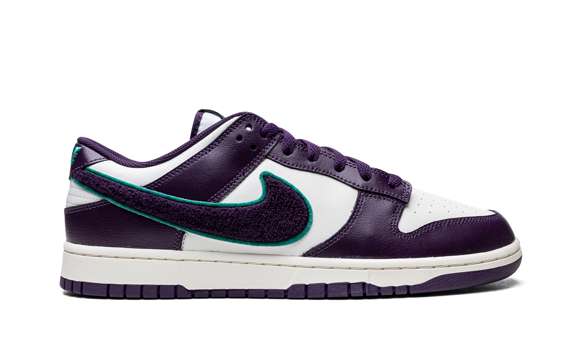 Nike Dunk Low "Chenille Swoosh - Grand Purple" DQ7683 100