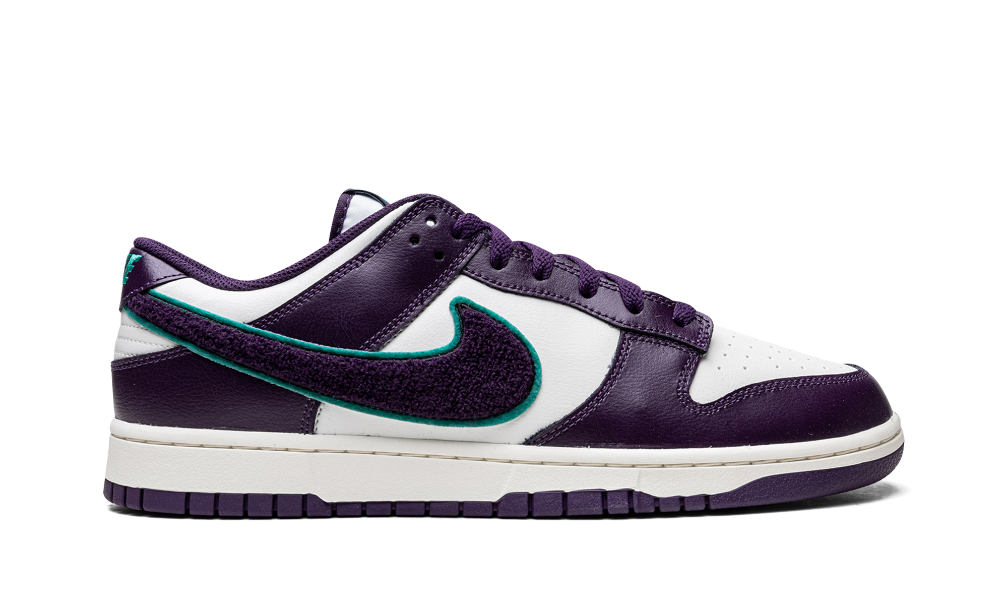 Nike Dunk Low "Chenille Swoosh - Grand Purple" DQ7683 100