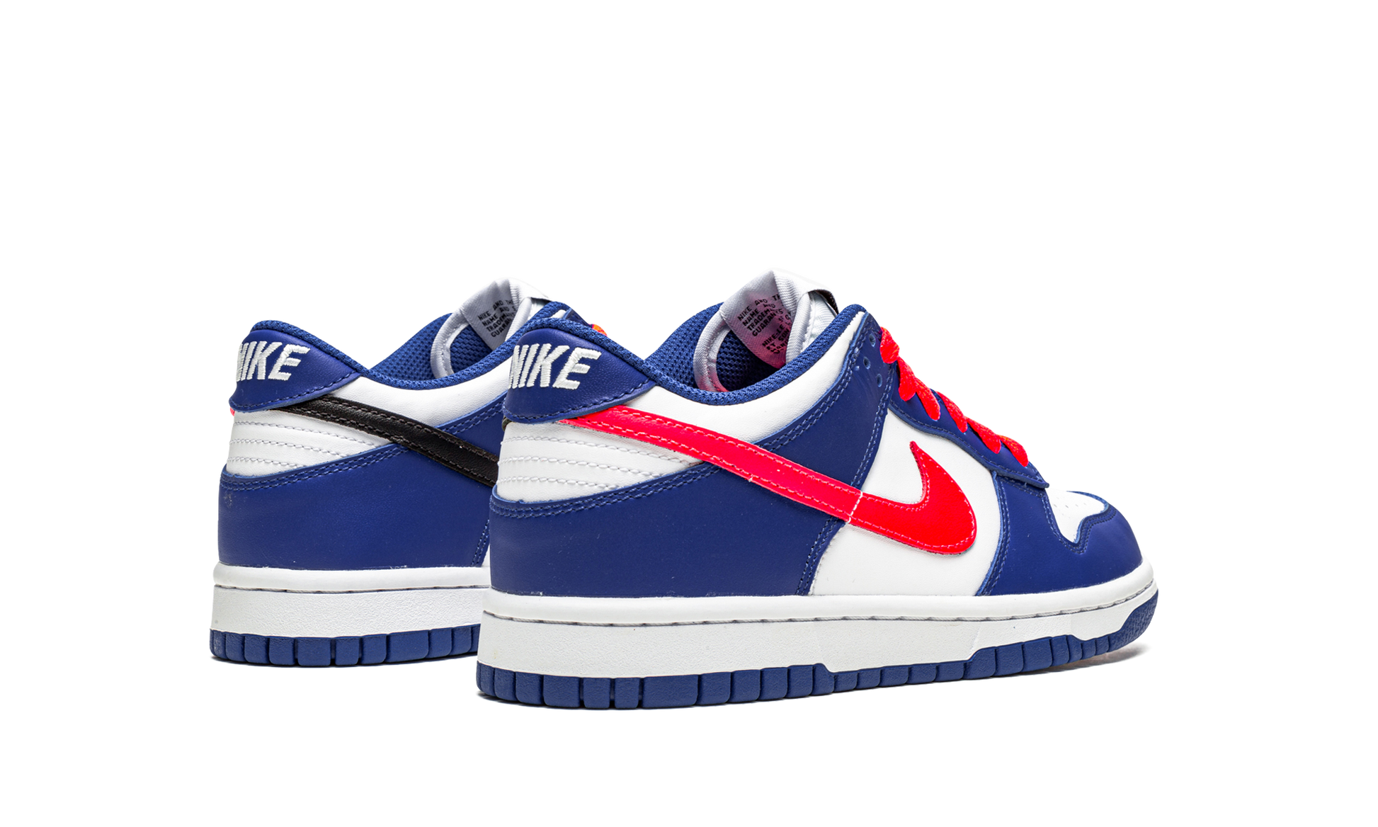 Nike Dunk Low GS "Bright Crimson / Game Royal" CW1590 104
