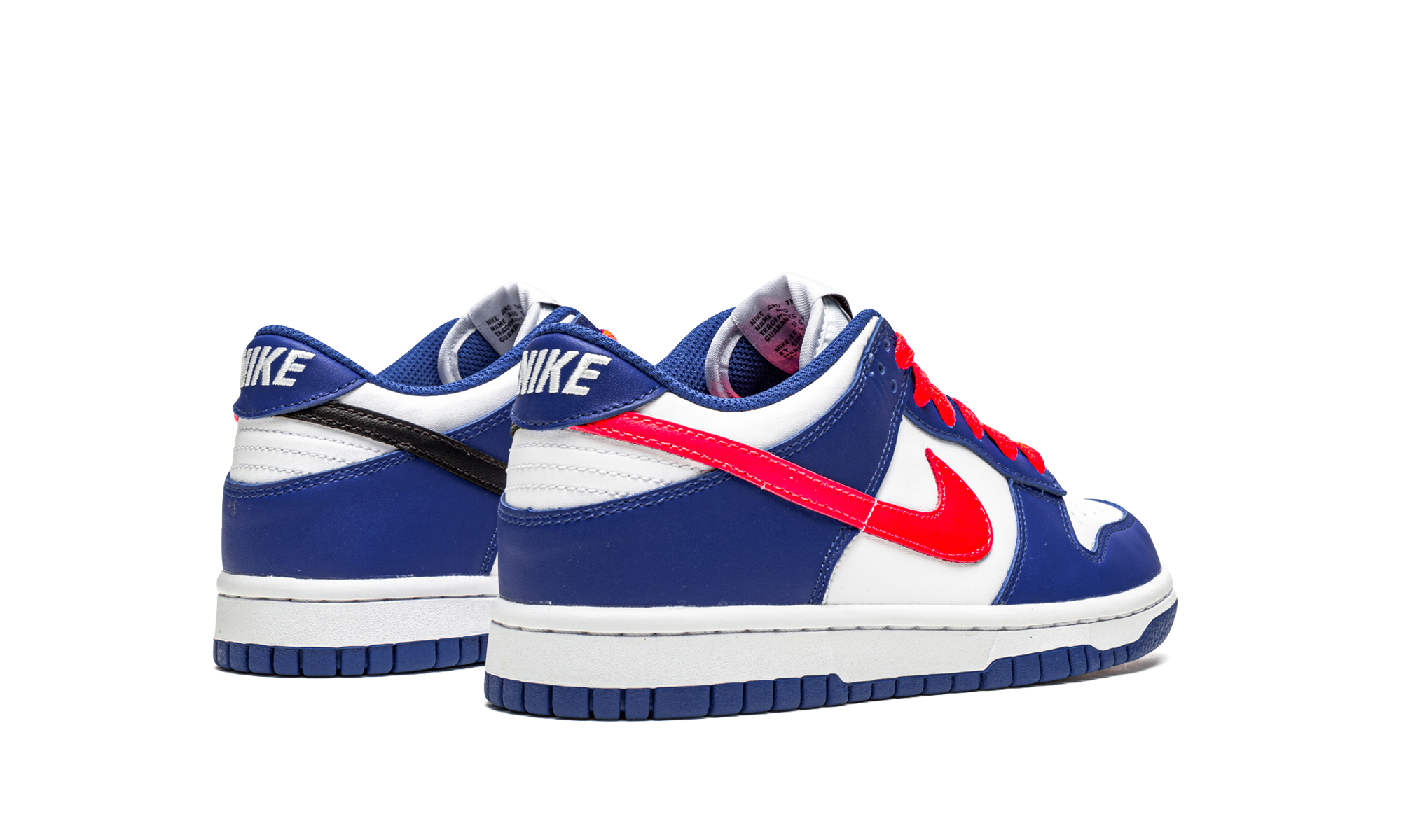 Nike Dunk Low GS "Bright Crimson / Game Royal" CW1590 104
