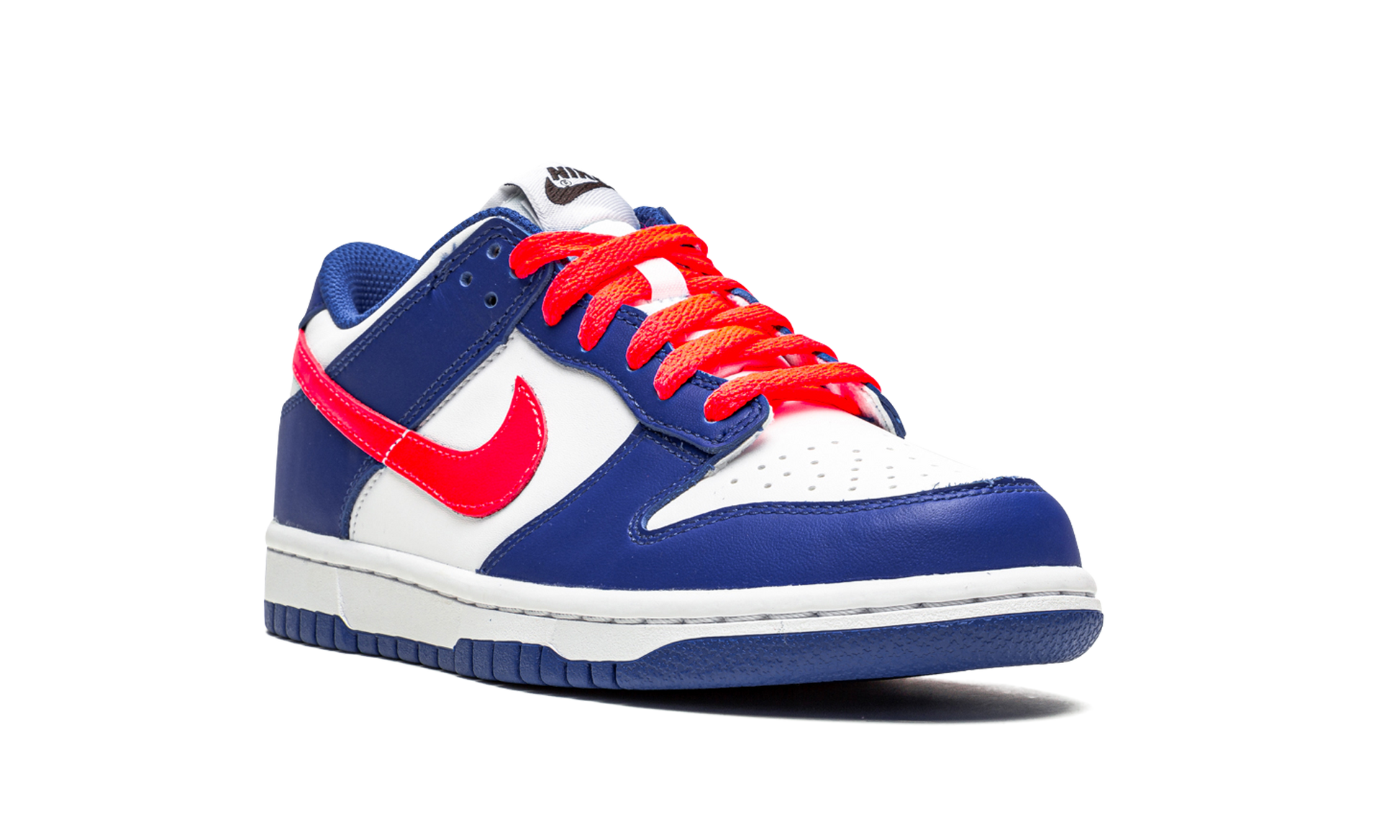 Nike Dunk Low GS "Bright Crimson / Game Royal" CW1590 104