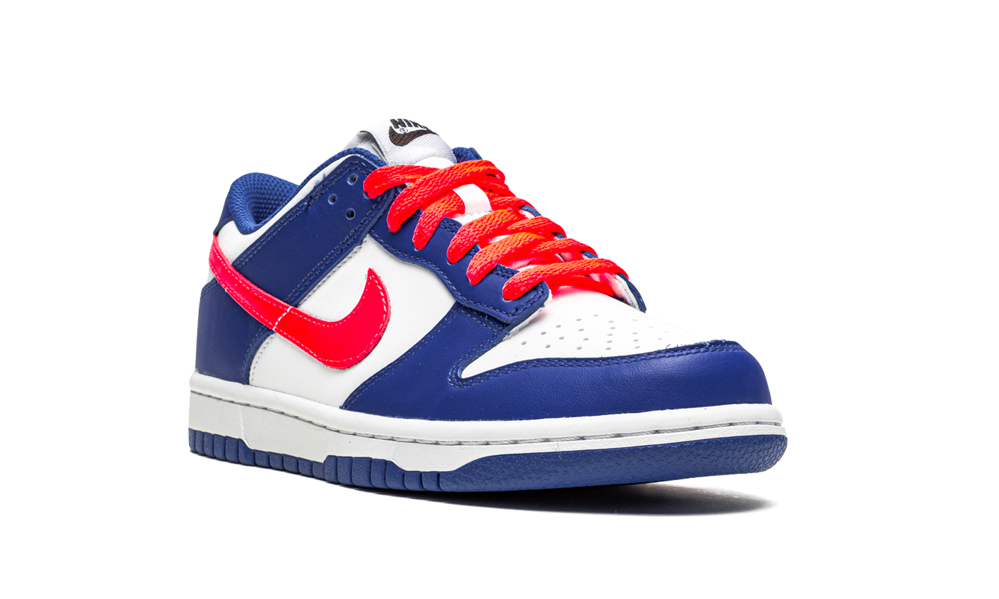 Nike Dunk Low GS "Bright Crimson / Game Royal" CW1590 104