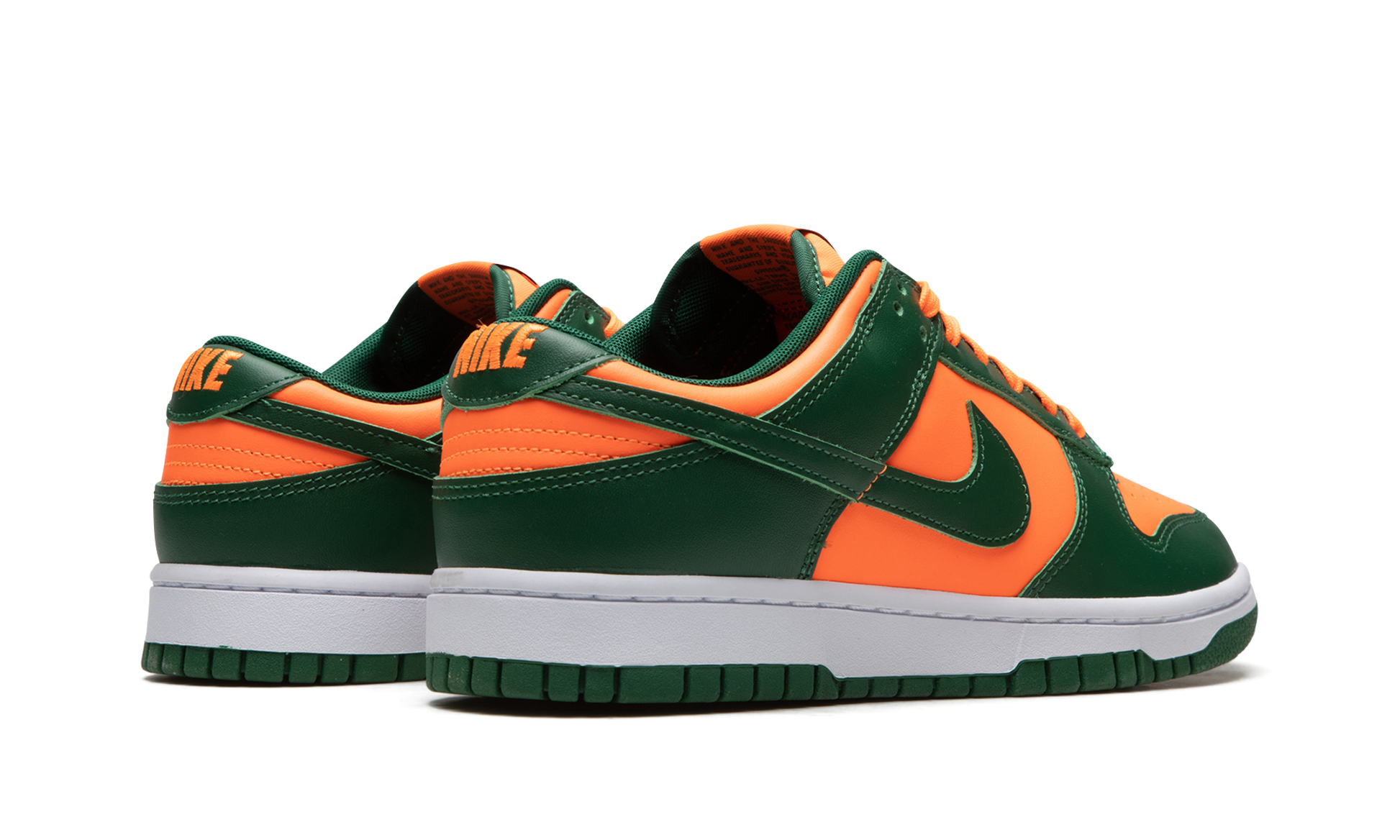 Nike Dunk Low "Miami Hurricanes" DD1391 300